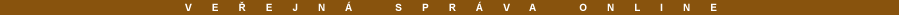 Ve�ejn� spr�va online